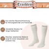 German Wear, short costume socks, braid pattern, socks, 44 cm