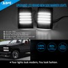 KDM Smoked Lens LED Front Bumper Corner Side Marker Light