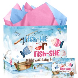 Gender Reveal Gift Bag (Fishing)