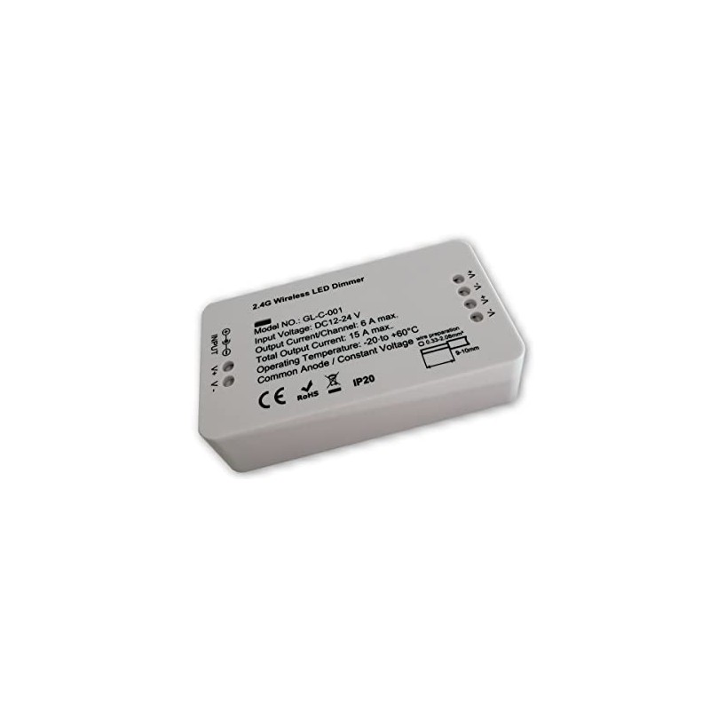 LICHT DISCOUNT 2.4G Wireless LED Dimmer Suitable for LED Strips