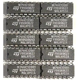STMicroelectronics M74HC139B1 (Lot of 10 Pieces) DUAL 2 TO 4 DECODER/DEMULT