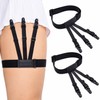 Adjustable Shirt Stays for Men – Elastic Shirt Holders with