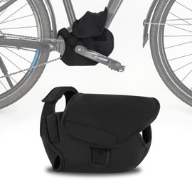 Besudo Ebike Mid Motor Protective Case Made of Neoprene - Protective Cover for E-bike Mid Motor - E Bike Motor Cover Contact Protection Cover - Bicycle Carrier Transport Protection - E Bike