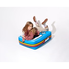 Omy Giant Inflatable Pillow – Video Game | Game Console Design for Relaxation or Decorative Touch | Perfect for Adults, Teens, and Kids | Indoor Use Living Room or Bedroom