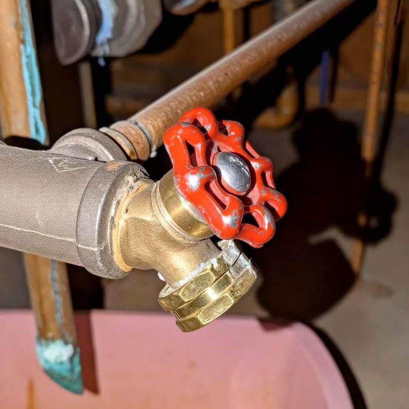 3 Pack garden hose caps with Washers, Brass Spigot Cap,