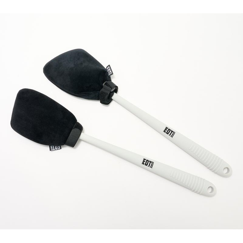 QVC EOT Wellness Set of 2 Long-Handled Body Scrubber with