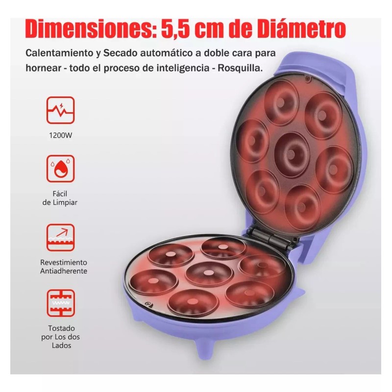 Molin Maquina Freidora Para Hacer Mini Donas Base De Donitas