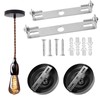 Anseom Pack of 4 Ceiling Light Brackets for Ceiling Light