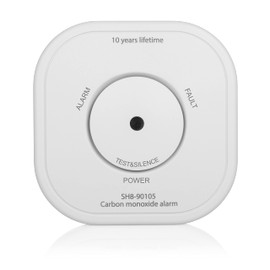 Smartwares Smart Home Pro SH8-90105 Wireless Carbon Monoxide Detector / Co Detector - Smartphone Notification, Smart Home Capable