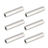 HiPicco Hex Coupling Nuts, 1/4-20 UNC 50mm/1.97" Length, 6 Pack