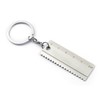 Komonee Work Tools Ruler Metal Keychains Labourer Apparatus Key Rings