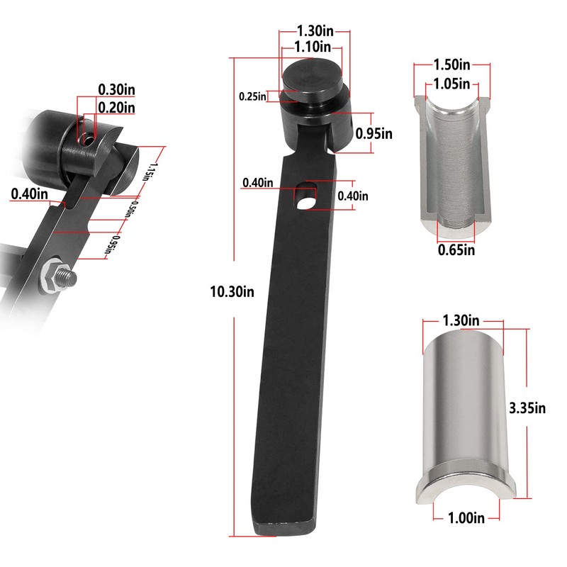 ROUTEKING 9010 Fuel Injector Remover Puller Fit for 5.9L 6.7L