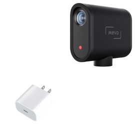 BoxWave Charger Compatible with Mevo Start - PD GAN miniCube (30W), 30W Tiny PD GAN Type-C Wall Charger - Winter White