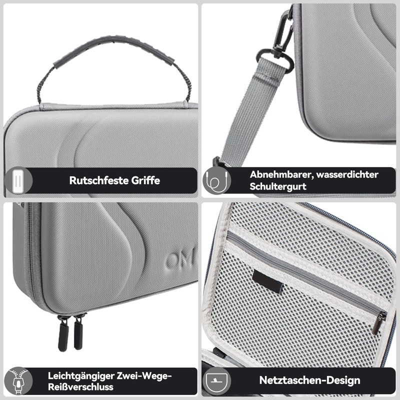 DJI Osmo Mobile 6 Bags, Portable Storage, PU Shoulder Bag
