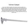 Vernier Caliper Stainless Steel High Accuracy Integral Industrial Measuring Gauge