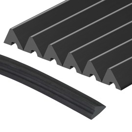 Scott Edward Billiards K66 Rubber Bumpers Pool Table Rail Cushions (Set of 6) Bumpers Replacement Bumpers Accessories- 9 Ft (Black)