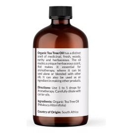 NB NATUROBLISSFOOD FOR THE SKIN & SOUL Naturobliss - Aceite Esencial De Árbol De Té Orgánico 100% P