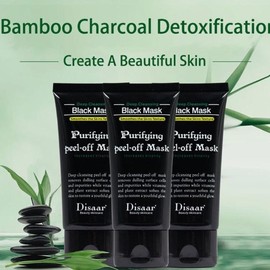 Disa's Black Mask Peel Off Face Mask 50ml - Removes Acne & Blackheads, Whitening, Daily Use, Travel Size, Suitable for All Skin Types