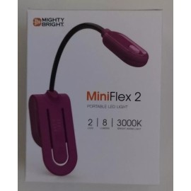 Mighty Bright MiniFlex 2 Portable LED Light Purple Brand New
