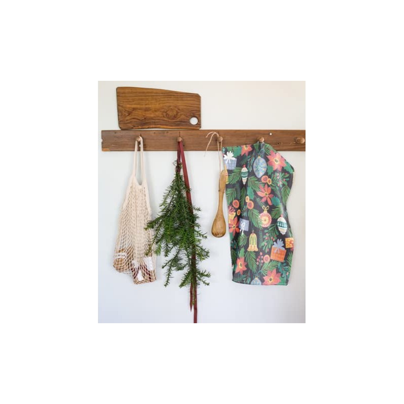 Ekelund Master Weavers - Christmas Towel Julgran Natural Organic Cotton,