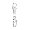 925 Sterling Silver Double Lobster Claw Clasp for Necklace Bracelet