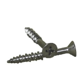 Simpson Strong Tie T10J200FXC Marine Screw Number 10 by 2-Inch with 0.363-Inch Flat Head 100 per Pack, 316 Stainless Steel