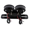 Motorcycle lamp dual Cat Eye Custom License Plate Holder rear