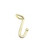 KOOBAY Clothes Hanger 72Pcs Connector Hooks Gold Metal Outfit Hangers