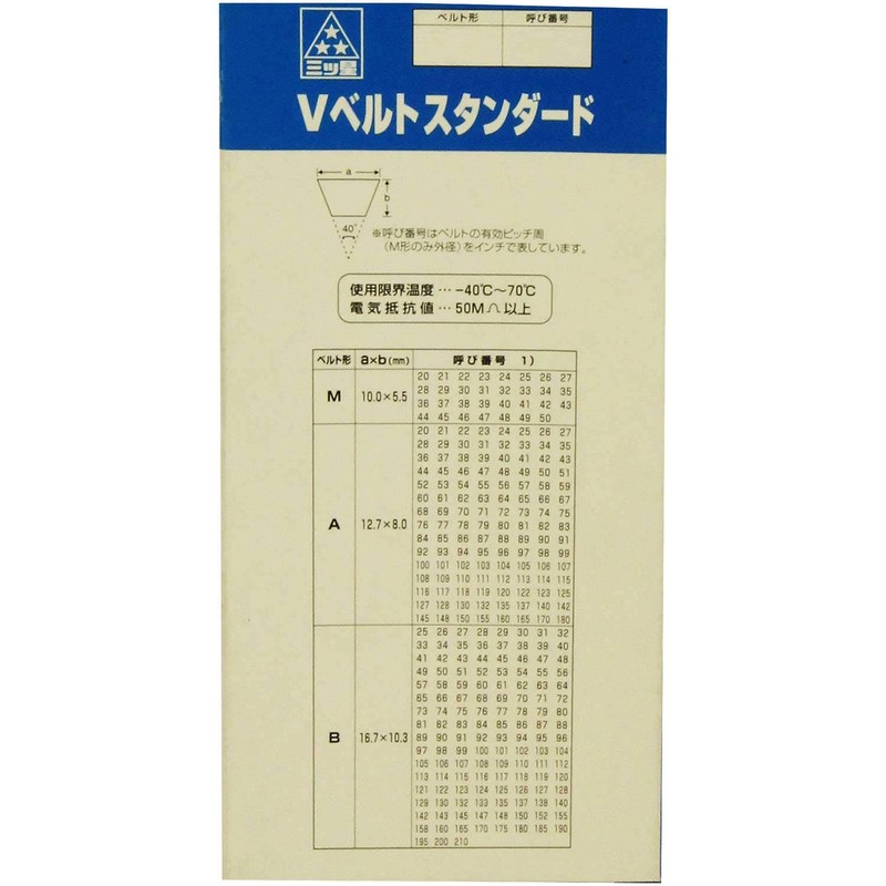 Mitsuboshi V-Belt Standard A-32