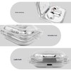 Case Compatible with Nothing Ear (a), TPU Clear Scratch-Resistant and