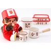 Fuji Hollow Monchhichi Shallow Type Square Container L 1.6L Lets!