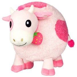 Squishable / Strawberry Cow 15'' Plush