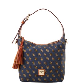 Dooney & Bourke Crossbody Bags for Women, Gretta Paige Women's Handbag with Removable Crossbody Strap - Blue