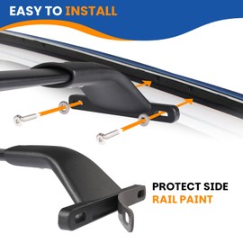 Heavy-Duty Aluminum Roof Rack Cross Bars Fit for Ford Expedition/Expedition MAX 2018-2025 & Lincoln Navigator 2018-2024, 220LBS Adjustable Crossbars, Low-Profile Design for Cargo