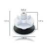 ZGGAZCA 4Pcs Sink Hole Cover Plastic Faucet Caps Kitchen Plug