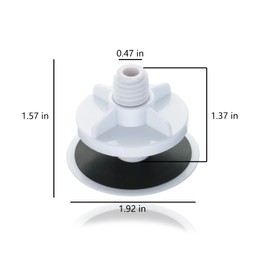 ZGGAZCA 4Pcs Sink Hole Cover Plastic Faucet Caps Kitchen Plug Covers for Countertop Tap Holes White Blanking Accessories Top Sprayer Cap Plugs for Kitchen Sink Hole Sealing