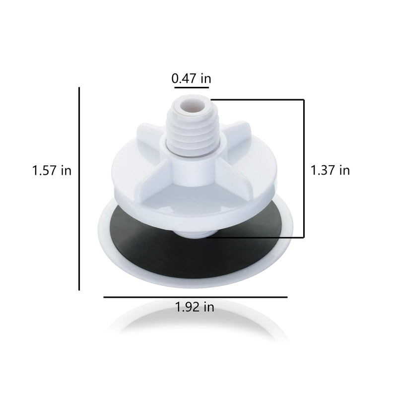 ZGGAZCA 4Pcs Sink Hole Cover Plastic Faucet Caps Kitchen Plug