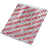 Bits N Things Large Foil Hamburger Printed Bag 6" x