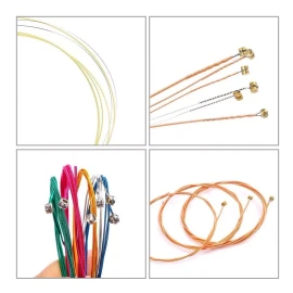 PALMUSIC Kit De Afinador De Guitarra De 75 Pzs Accesorios De Guitarra