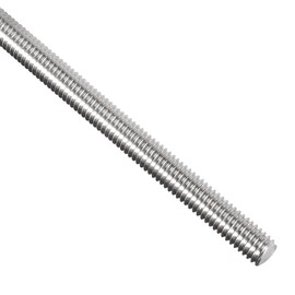 sourcingmap M6 x 250mm Fully Threaded Rod, 304 Stainless Steel, Right Hand Threads