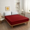 NAFAY LIVING Fitted sheet-Plain Dyed Ultra Soft Microfiber Bedding Sheet