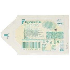3m Tegaderm Transparent Film Dressing 2.375" x 2.75"/Picture Frame Style/Package of 20
