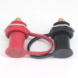 Auto Speed Performance Pairs Remote Jumper Battery Terminals Junction Charging Post Connector 3/8" Stud