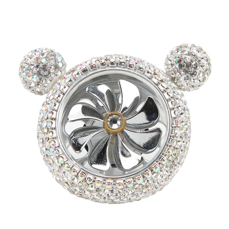 Car Air Vent Fragrance Decoration Sparkly Rhinestones Cute Shape Interior