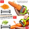 GANNK Potato Apple Vegetable Peelers for Kitchen, I and Y