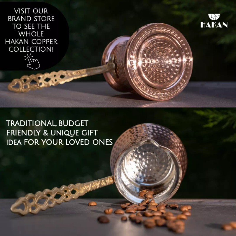 Hes Group Hakan Turkish Coffee Pot, Stovetop Water Boiler with