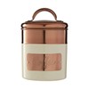 Premier Housewares 507356 Coffee Canister, Stainless Steel