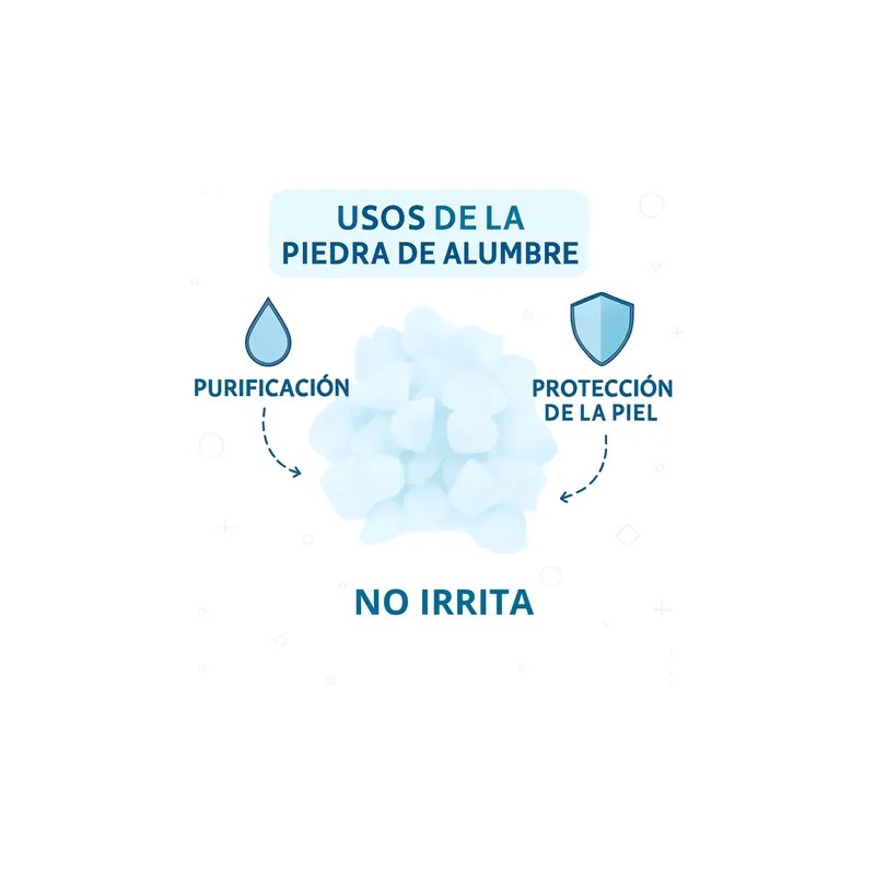 Piedra Alumbre Natural 2 Kg