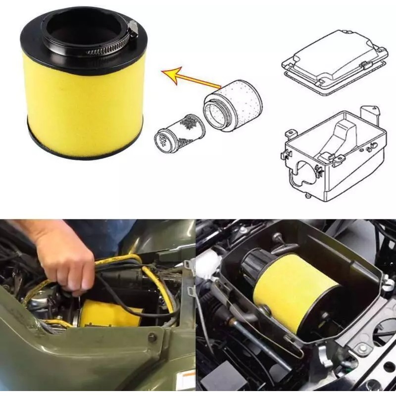 Gearzaar For 1988-2000 Honda FourTrax 300 TRX300 Air Oil Filter