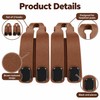 2-in-1 Car Headrest Hook for Bags – Compact Seat-Back Organizer
